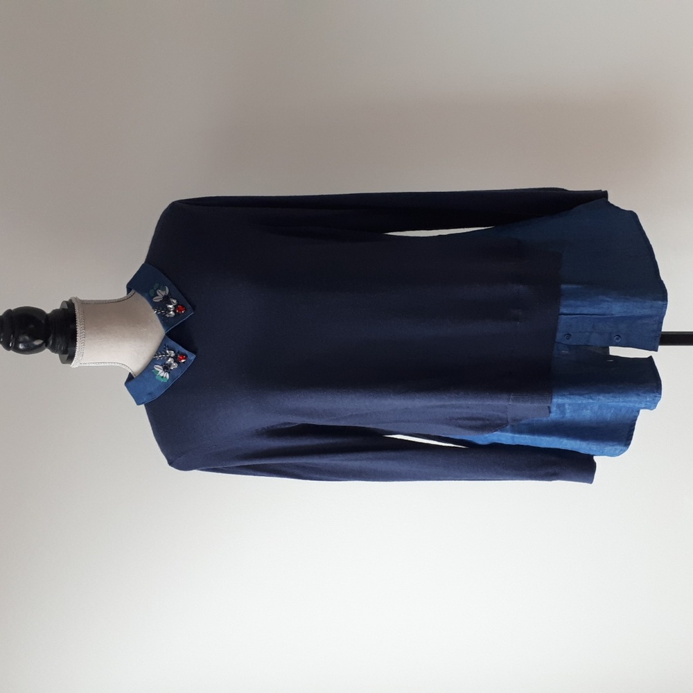 Sinequanone beaded sweater